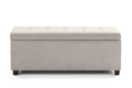 Shangri-La Storage Ottoman (Beige)