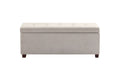 Shangri-La Storage Ottoman (Beige)