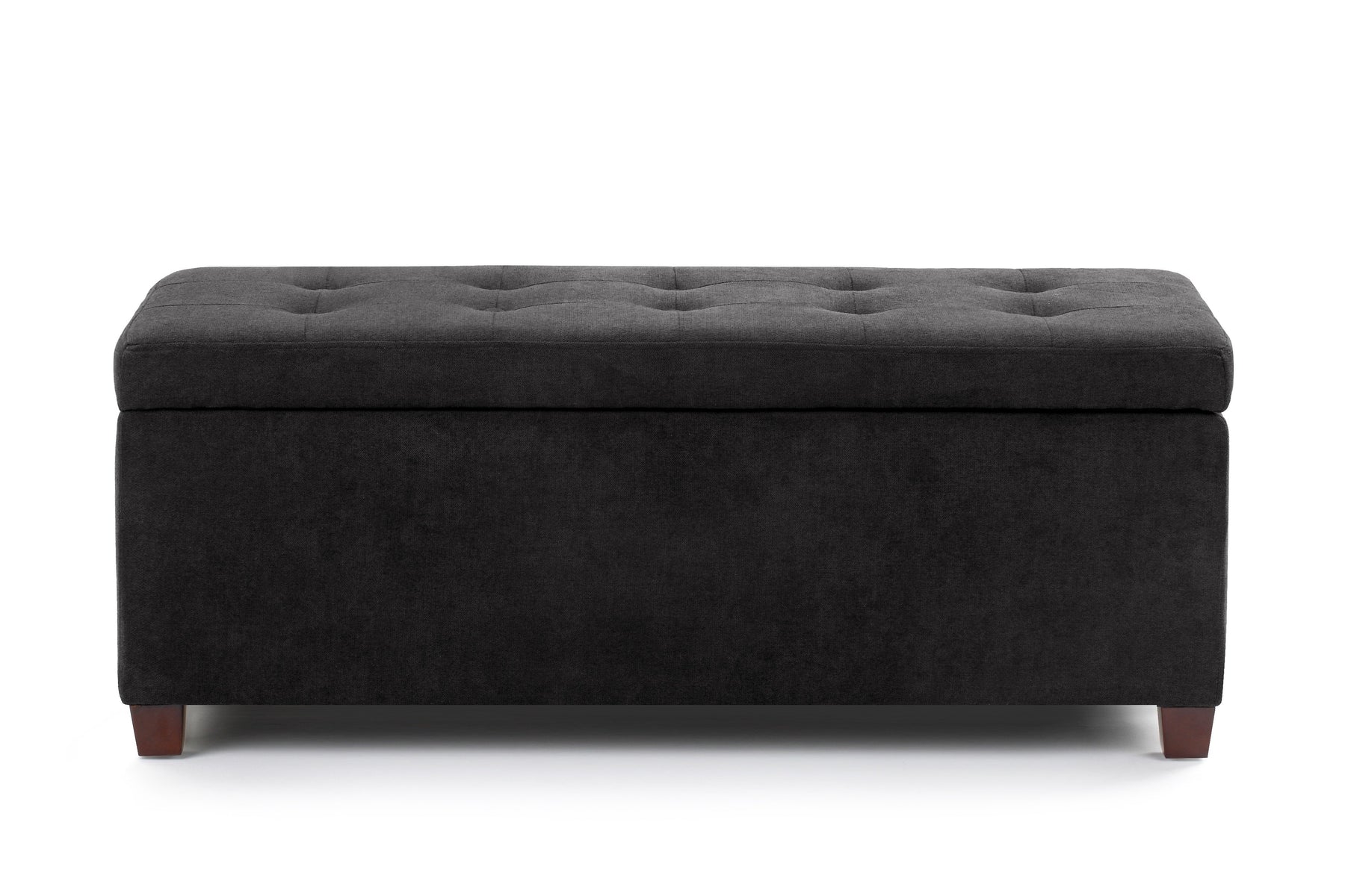 Shangri-La Storage Ottoman (Black)