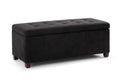 Shangri-La Storage Ottoman (Black)