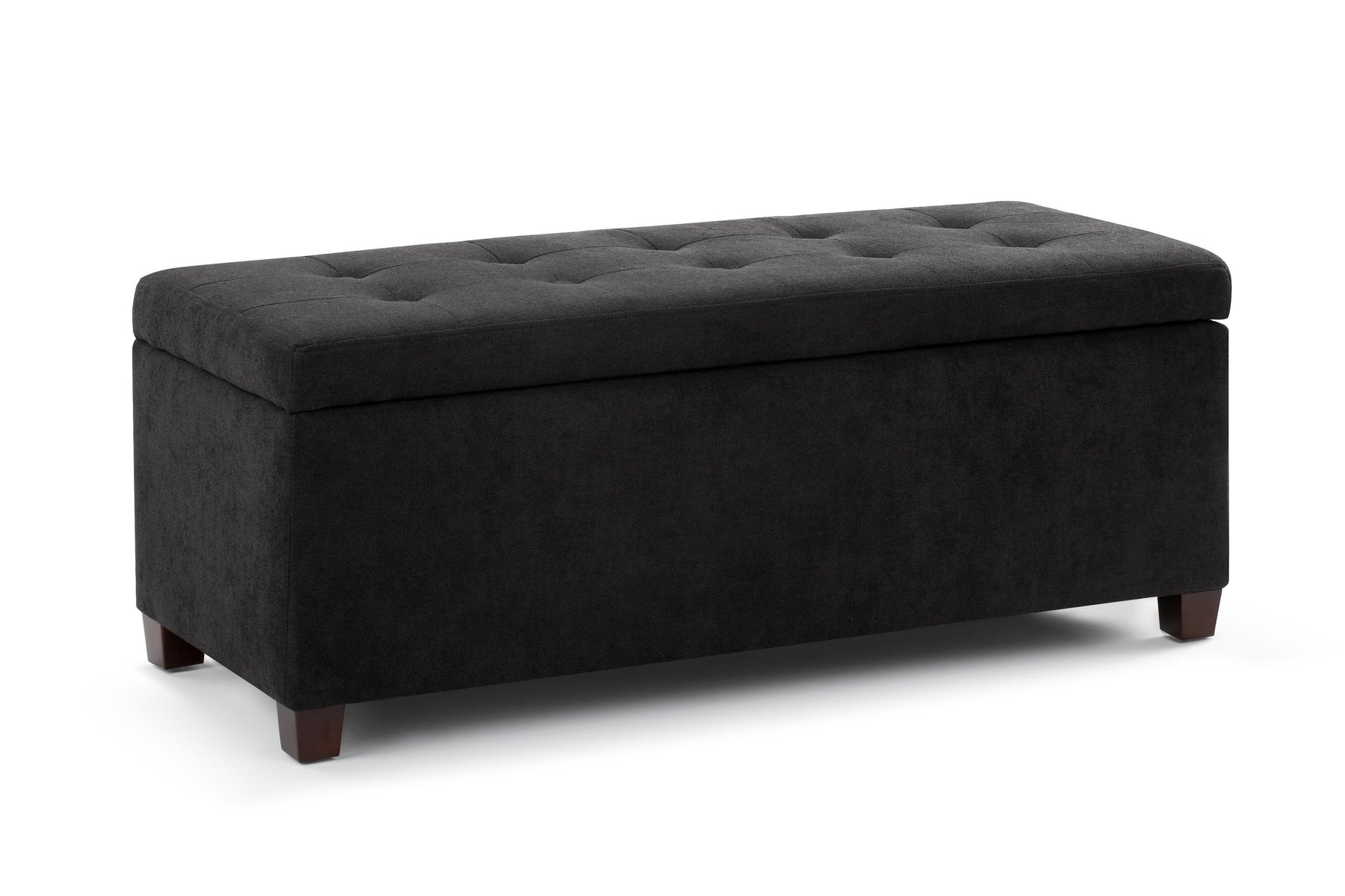 Shangri-La Storage Ottoman (Black)