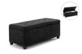 Shangri-La Storage Ottoman (Black)