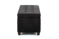 Shangri-La Storage Ottoman (Black)