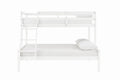 Shangri-La Pasadena Single Over Double Bunk Bed (White)