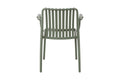 Set of 2 Shangri-La San Lucas Dining Armchairs (Green)