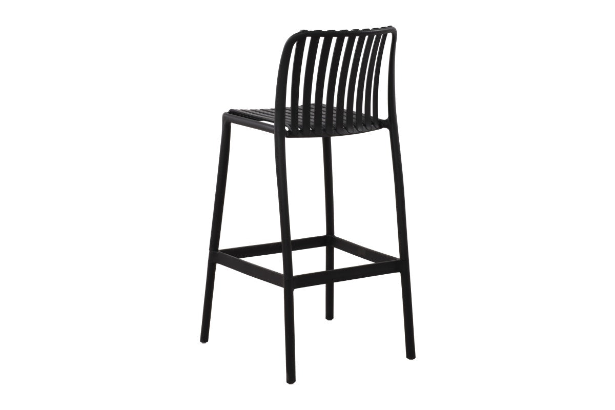 Set of 2 Shangri-La San Lucas Bar Stools (Black)