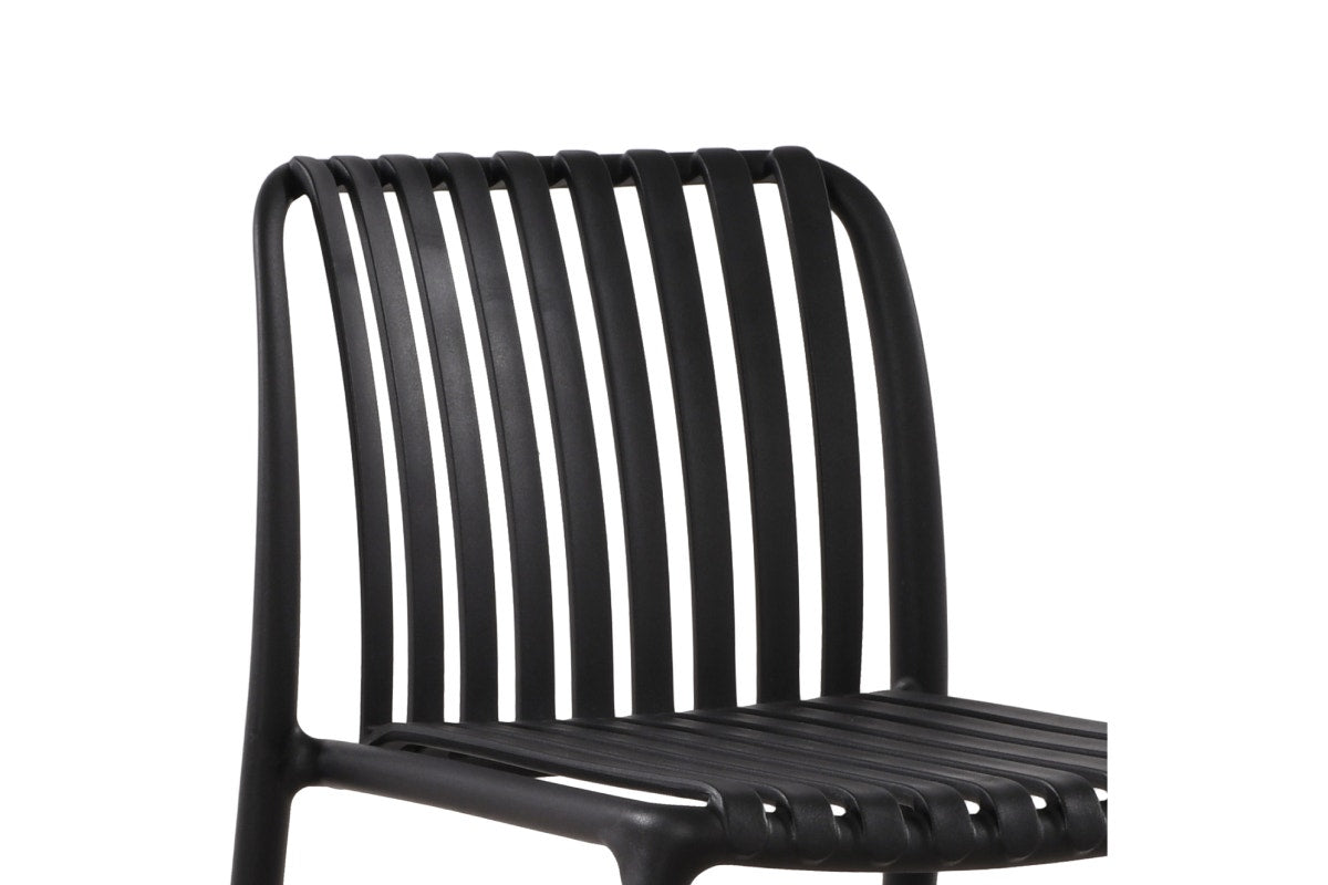 Set of 2 Shangri-La San Lucas Bar Stools (Black)