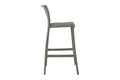 Shangri-La Set of 2 San Lucas Bar Stool (Green)
