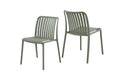 Set of 2 Shangri-La San Lucas Dining Chairs (Green)