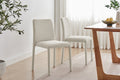 Set of 2 Shangri-La Serena Upholstered Dining Chairs (Beige)