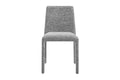 Set of 2 Shangri-La Serena Upholstered Dining Chairs (Grey)