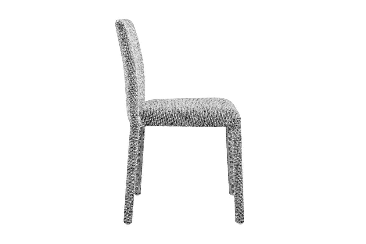 Set of 2 Shangri-La Serena Upholstered Dining Chairs (Grey)