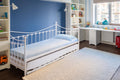 Shangri-La Seattle Pull out Trundle Bed - White, Single - SuperSaverAU - view 6