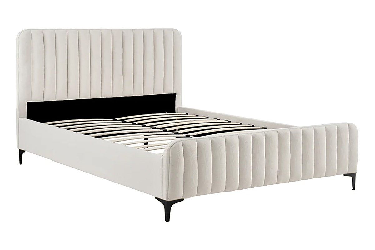 Shangri-La Victoria Bed Frame (Oatmeal, Queen)