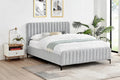 Shangri-La Victoria Bed Frame (Silver, Double)