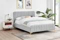 Shangri-La Victoria Bed Frame (Silver, King)