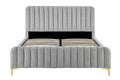 Shangri-La Victoria Bed Frame (Silver, Queen)