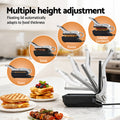 Devanti 3-in-1 Sandwich Maker 1000W, Fry Pan, Press & Griddle, 29cm - SuperSaverAU - view 6