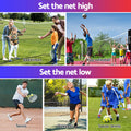 Everfit 3.6M Badminton Tennis Net Portable Volleyball Kit Adjustable Height - SuperSaverAU - view 5