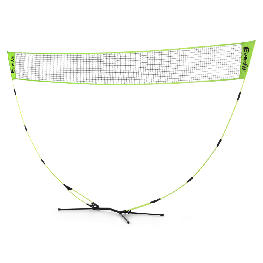 Everfit Yellow 3M Portable Badminton Tennis & Volleyball Net