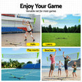 Everfit Yellow 3M Portable Badminton Tennis & Volleyball Net