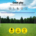 Everfit 6M Portable Volleyball Net Set Adjustable Height Multi-Sport Net with Ball and Bag - SuperSaverAU - view 4