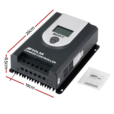Giantz 50A MPPT Solar Charge Controller with Bluetooth