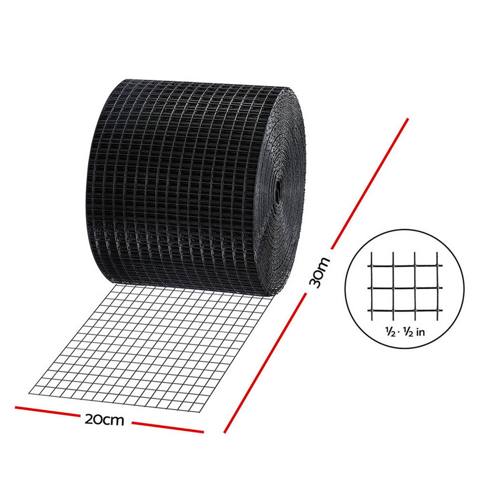 Giantz Solar Panel Bird Guard Mesh Roll Kit – PVC Coated 20cm x 30m