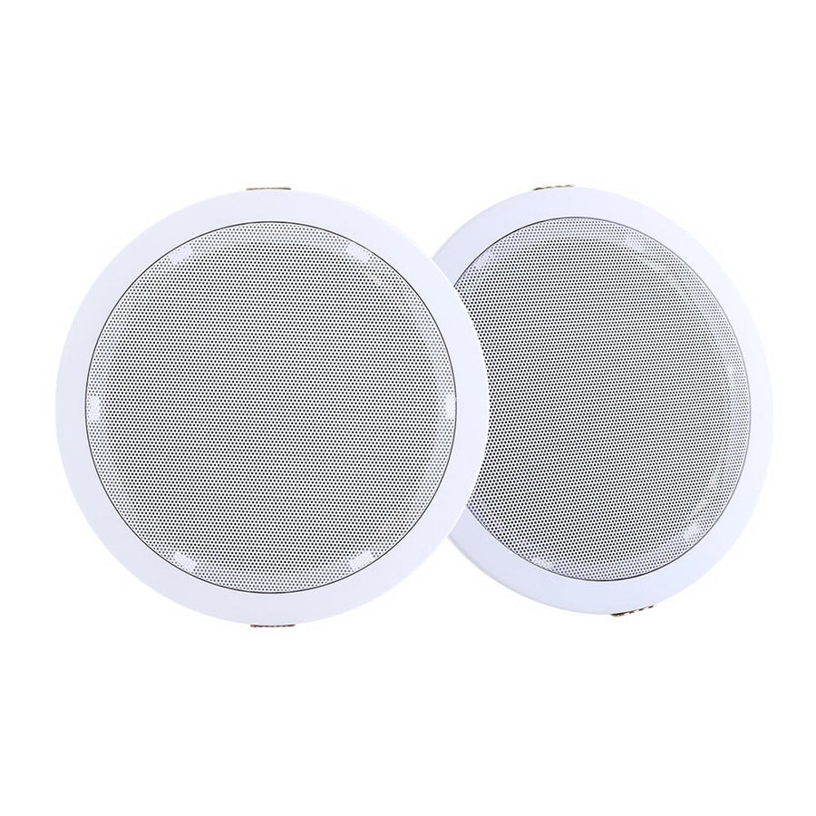 Premium 2 Pack 6 Inch In Ceiling Speakers 80W Home Theatre Audio