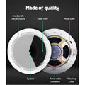 Premium 2 Pack 6 Inch In Ceiling Speakers 80W Home Theatre Audio