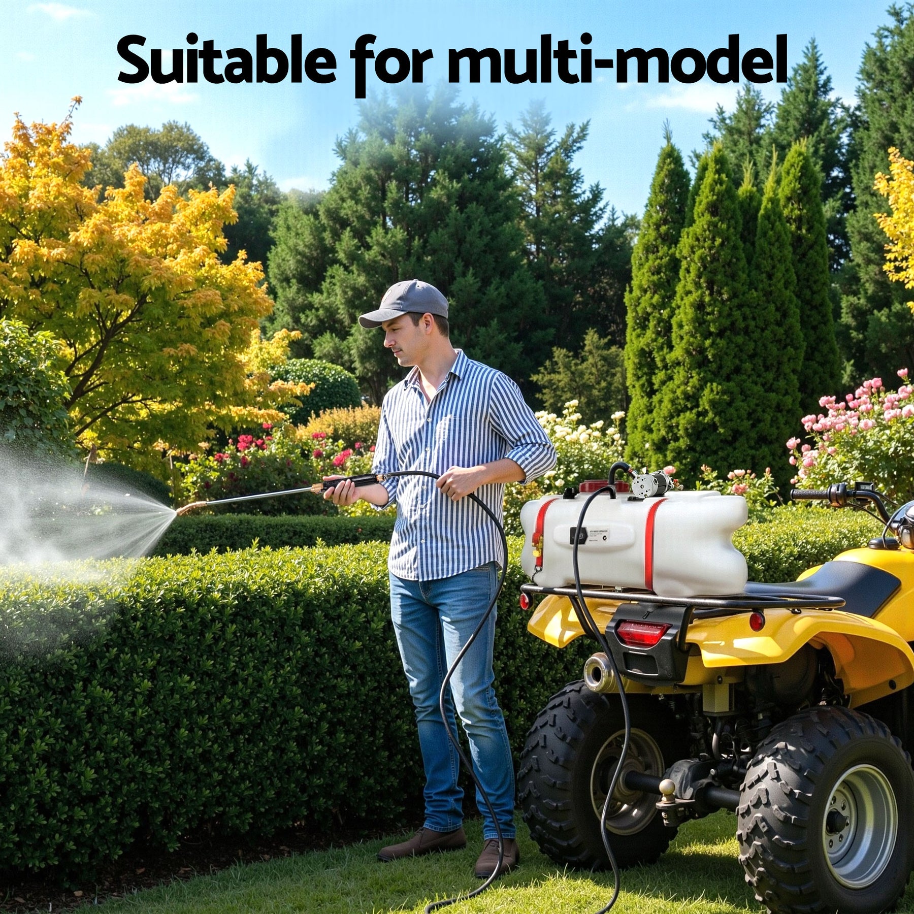 Giantz 12V Diaphragm Garden Sprayer Pump – 108PSI, 5.3L/min