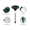 Gardeon 4X Solar LED Snake Repeller - Weatherproof, Chemical-Free, 625m² Range - SuperSaverAU - view 5