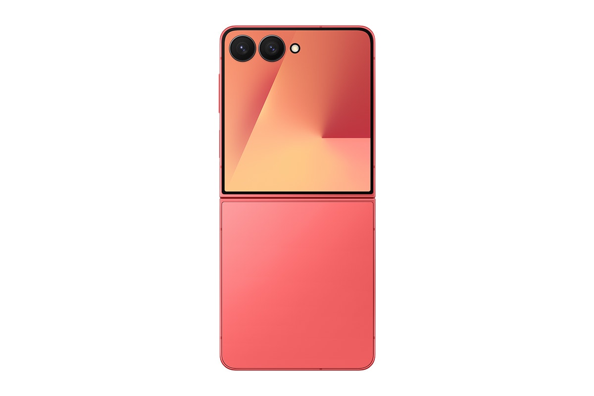 Samsung Galaxy Z Flip7 5G (256GB, Coral Red)