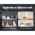 Cefito 900mm Stainless Steel Wall Shelf - Heavy-Duty, Rust-Proof, Easy Install - SuperSaverAU - view 2