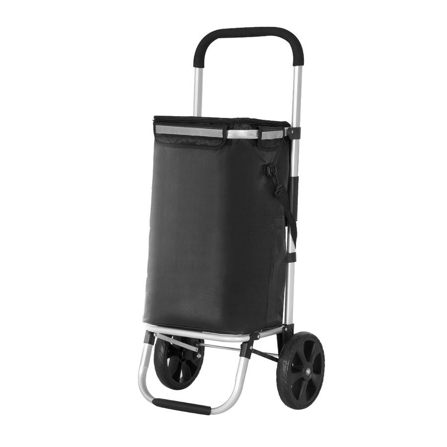 Emajin Foldable Shopping Trolley Cart 45kg Capacity - SuperSaverAU - view 1
