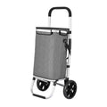 Emajin Foldable Shopping Trolley Cart 45KG Grey - SuperSaverAU - view 1
