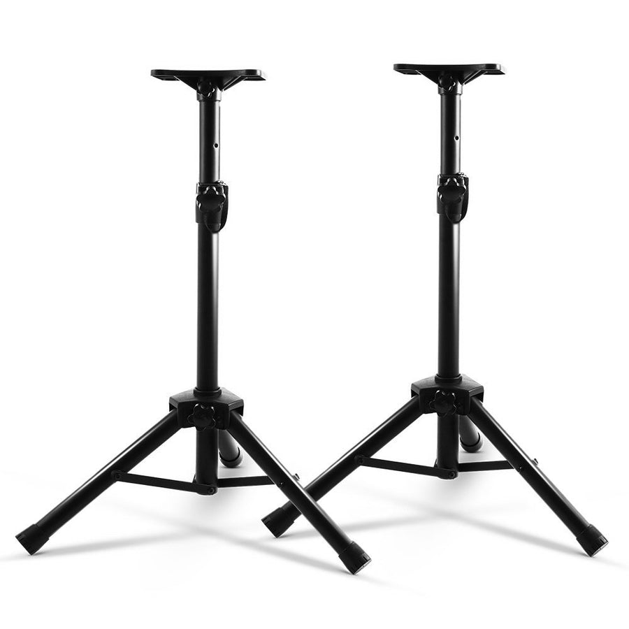 Alpha Adjustable Speaker Stands 65-120cm - 2 Pack