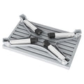 Weisshorn Folding Aluminium Caravan Step - Silver