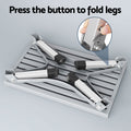 Weisshorn Folding Aluminium Caravan Step - Silver