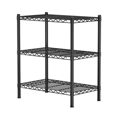 Artiss 3-Tier Adjustable Steel Shelving Unit for Efficient Storage