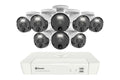 Swann Master Series 8 Channel NVR with 8 x 4K Spotlight Security Camera System