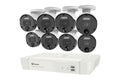 Swann Master Series 8 Channel NVR with 8 x 4K Spotlight Security Camera System