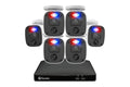 Swann Home 8 Channel 2K DVR 6 x Camera Security System with Mic and 256GB SD Card