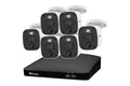 Swann Home 8 Channel 2K DVR 6 x Camera Security System with Mic and 256GB SD Card