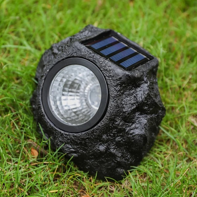 Solar LED Rock Spotlight 2 Pack
