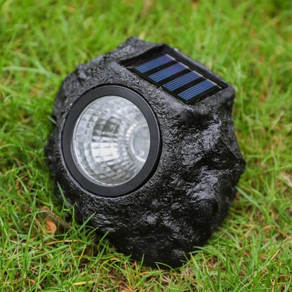 Solar LED Rock Spotlight 2 Pack