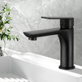 Mixer Tap Brass Basin Faucet 19.1cm Matte Black 5-Year Warranty - SuperSaverAU - view 6