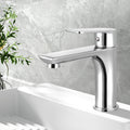Mixer Tap Brass Basin Faucet 19.1cm Chrome Finish for Laundry Sink 5-Year Warranty - SuperSaverAU - view 3