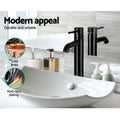 Cefito Bathroom Basin Mixer Tap Round Tall Faucet Vanity Laundry Black - SuperSaverAU - view 5