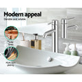 Cefito Bathroom Basin Mixer Tap Round Tall Faucet Vanity Laundry Chrome - SuperSaverAU - view 5